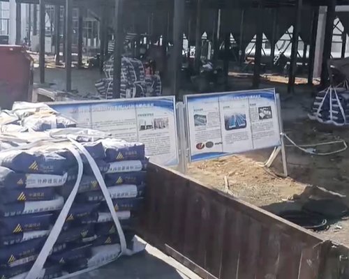 开封XX钢铁特钢公司钢结构厂房项目